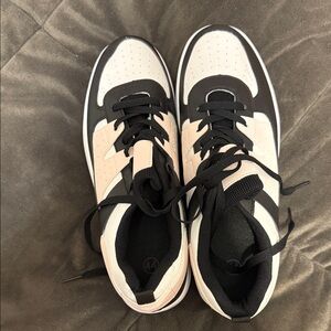SHEIN Black and White Women's Sneakers